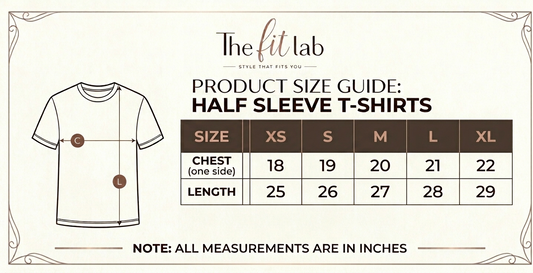 DARK BROWN HALF SLEEVE T-SHIRT