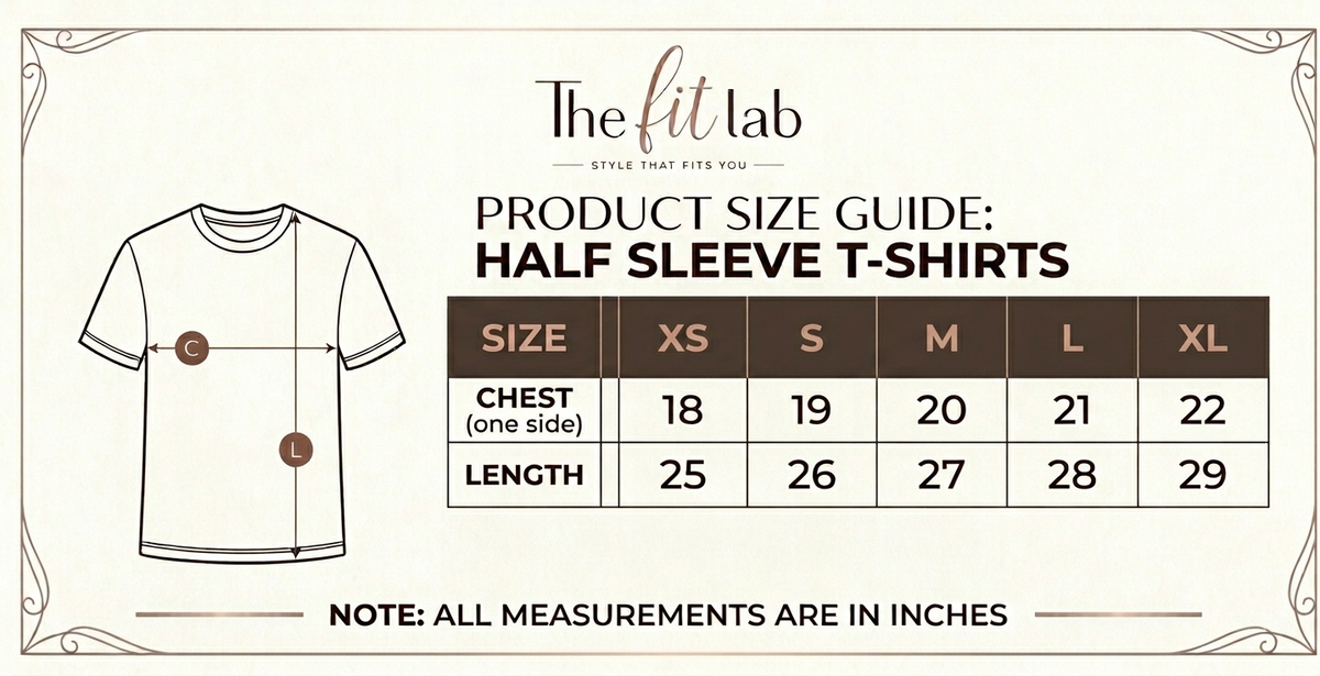 BEIGE HALF SLEEVE T-SHIRT