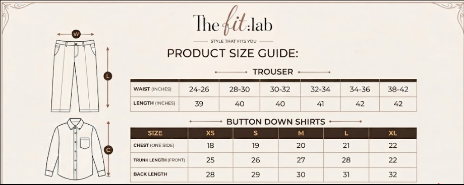 DUO PACK ( DARK BROWN BUTTON DOWN SHIRT WITH BEIGE WIDE LEG JEANS )