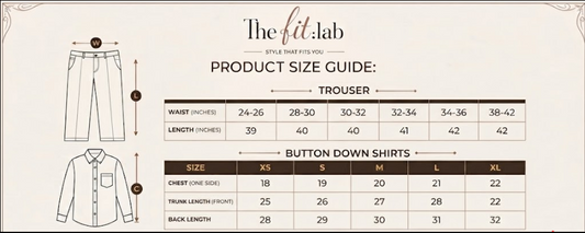 DUO PACK ( DARK BROWN BUTTON DOWN SHIRT WITH BEIGE WIDE LEG JEANS )