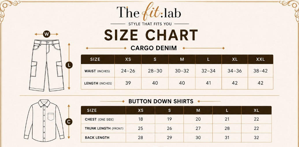 DUO PACK ( BOTTLE GREEN BUTTON DOWN SHIRT WITH WHITE WIDE LEG CARGO DENIM )