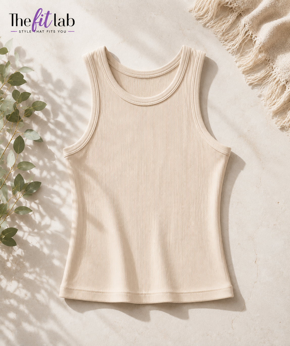 BEIGE INNER TANK TOP