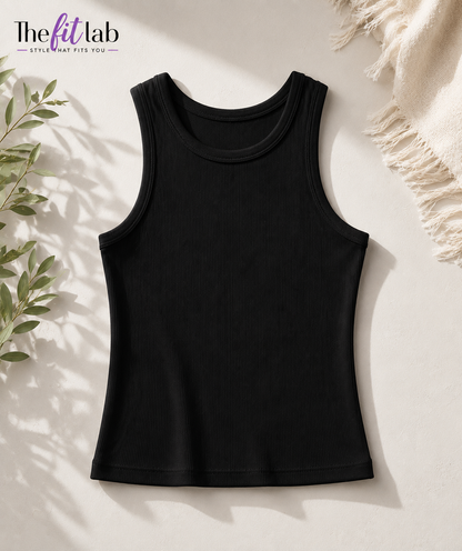BLACK INNER TANK TOP
