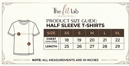 DARK BROWN HALF SLEEVE T-SHIRT