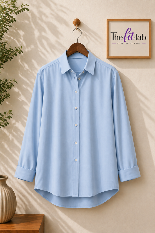 SKY BLUE BUTTON DOWN SHIRT