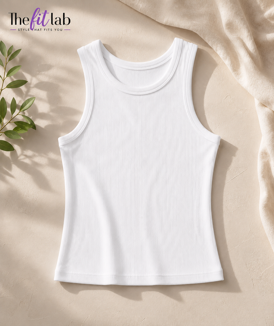 WHITE INNER TANK TOP